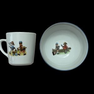 Pier 1 Imports Child's Cup and Bowl